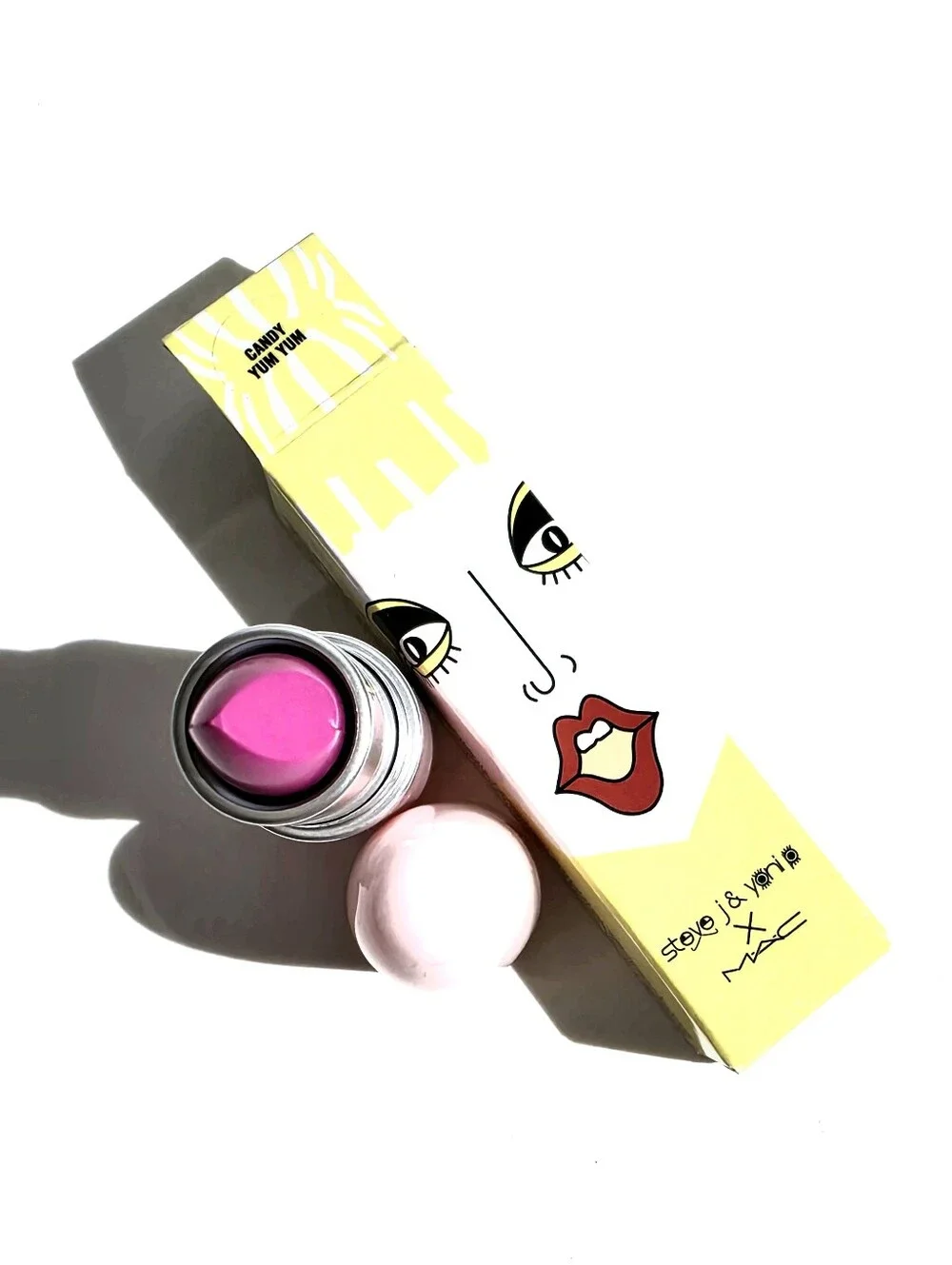 Mac X Steve J & Yoni P Matte Lipstick Candy Yum Yum New LE